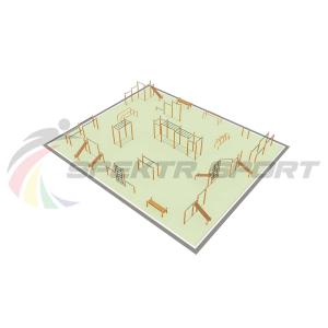 Купить Парковая площадка для Воркаут и WRK 3_76mm в Бабаеве 