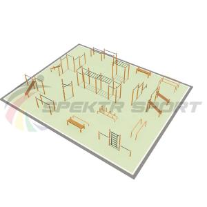 Купить Парковая площадка для Воркаут и WRK 5_76mm в Бабаеве 