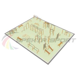 Купить Парковая площадка для Воркаут и WRK 4_76mm в Бабаеве 