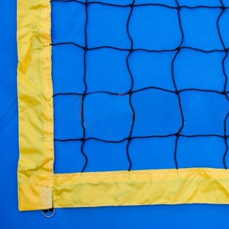 Купить Сетка для пляжного волейбола, обшитая с 4-х сторон, Д 2,2 мм в Бабаеве 