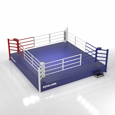 Купить Ринг боксерский Totalbox на помосте 0,5 м, 7х7м, 6х6м. в Бабаеве 
