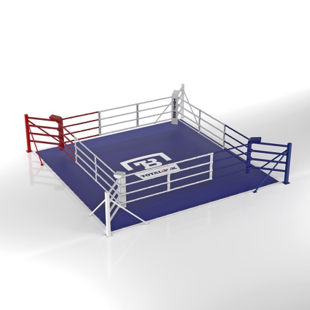 Купить Ринг боксерский напольный Totalbox на упорах 5х5м в Бабаеве 