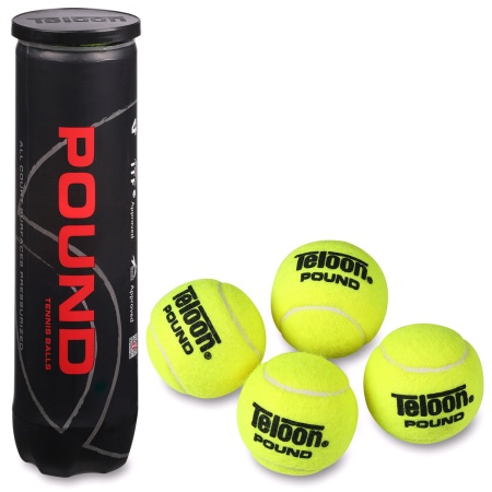 Купить Мяч для большого тенниса Teloon 828Т Р4  (4 шт) в Бабаеве 