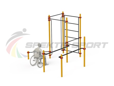 Купить Спортивный комплекс для инвалидов-колясочников WRK-D18_76mm в Бабаеве 