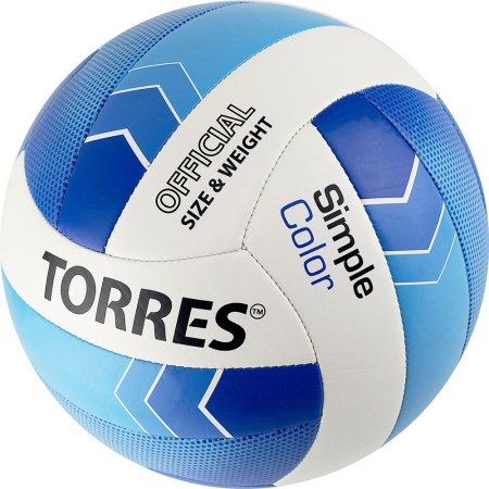 Купить Мяч волейбольный Torres Simple Color любительский р.5 в Бабаеве 